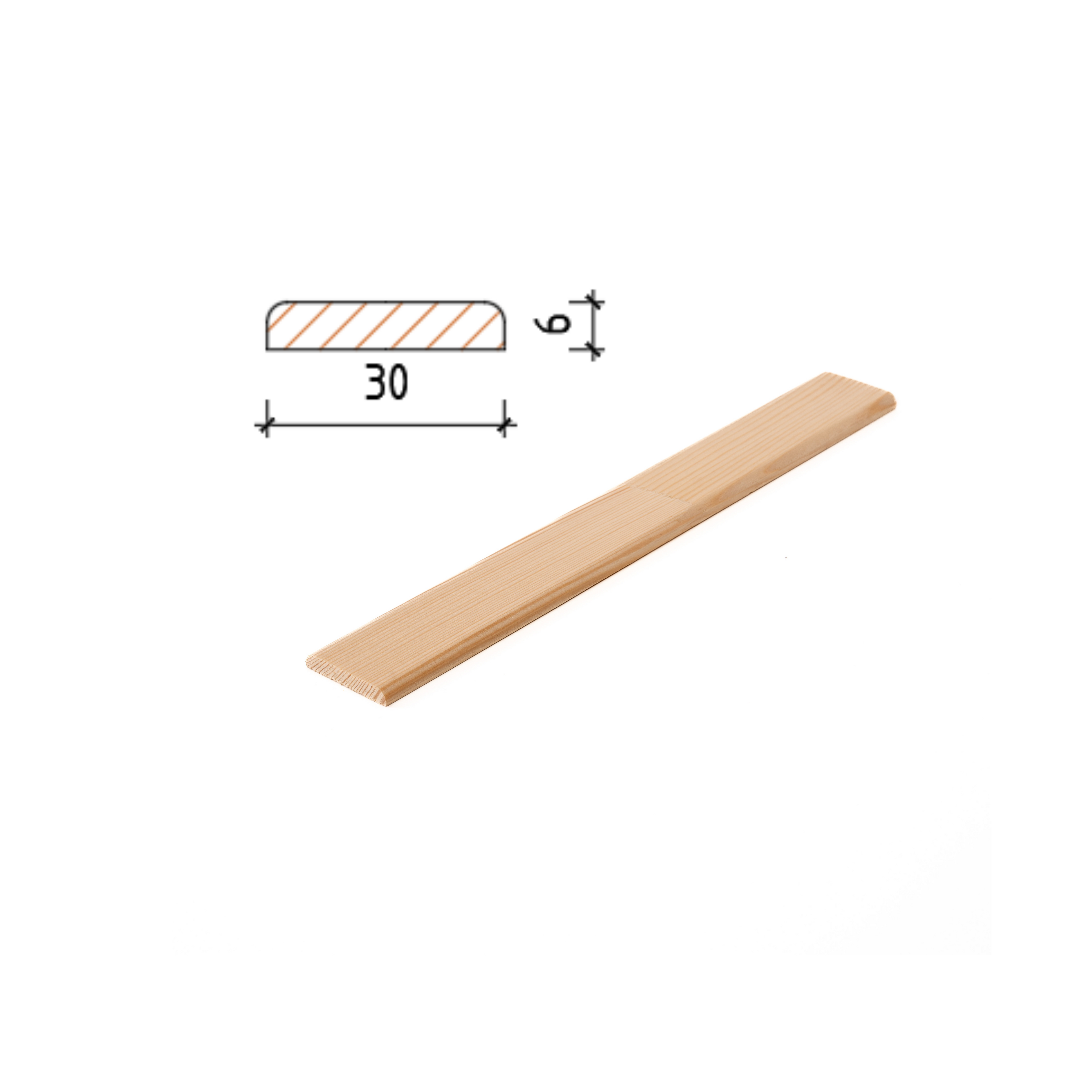 Профил 3 Х 0.6 2R